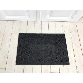 Vonkajšia rohožka 129 Black 45x70cm