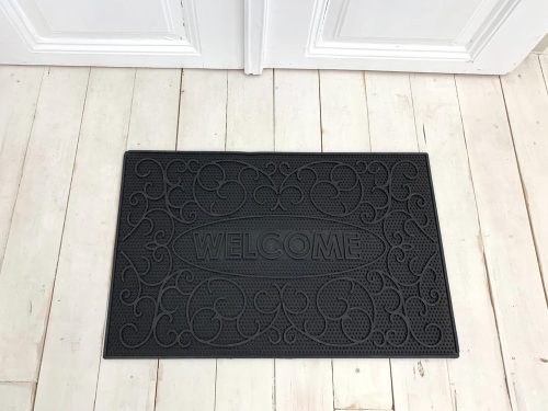 Vonkajšia rohožka 129 Black 45x70cm