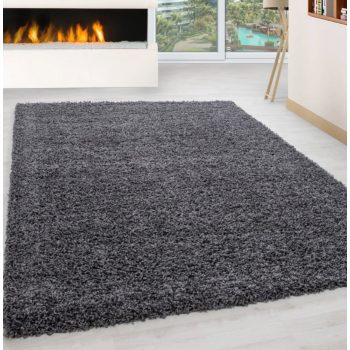 Forest tmavosivý shaggy koberec 200X290cm