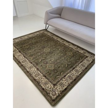 Torino 1861 zelený klasický koberec 120x170 cm