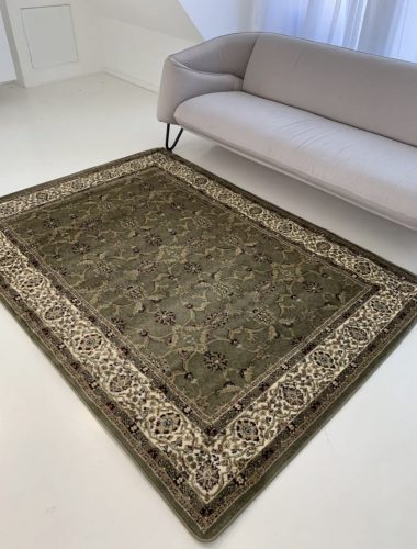 Torino 1861 zelený klasický koberec 120x170 cm