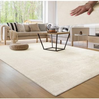 Palermo Shaggy 252 krémový koberec 120x170 cm