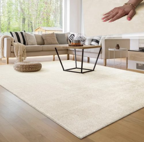 Palermo Shaggy 252 krémový koberec 120x170 cm