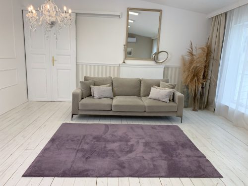 Dubai extra mäkký fialový shaggy koberec 120x170cm  