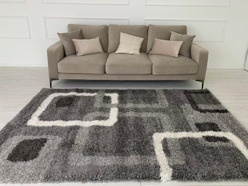 Chicago Shaggy 297 sivý koberec 150x230 cm