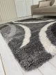 Chicago Shaggy  299 sivý koberec 60x110 cm