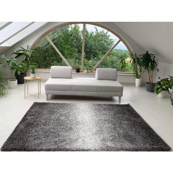 Chicago Shaggy 300 sivý koberec150x230 cm