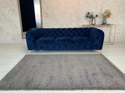 Chicago Shaggy 5121 tmavosivý koberec 120x170 cm