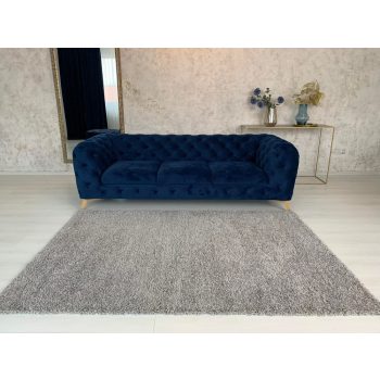 Chicago Shaggy 5121 svetlosivý koberec 120x170 cm