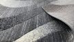 Wave 6872 moderný sivý koberec 120x170cm    