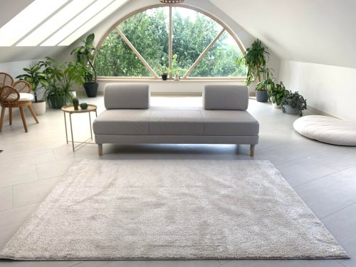 Nero 960 biely shaggy koberec 120x170 cm