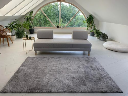 Nero 960 sivý shaggy koberec120x170 cm