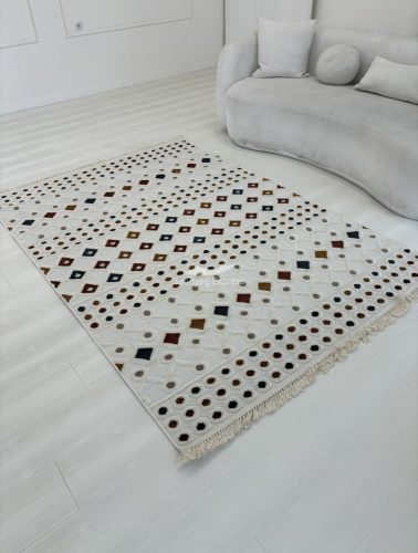 Bella farebný 9103 Handrový (tkaný) koberec 80x150cm