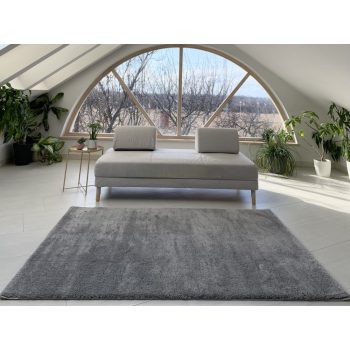 Silky 1922 sivý shaggy koberec 120x170