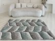 Kiara 3d Shaggy 5cm 481 sivý-zelený koberec 160x220 