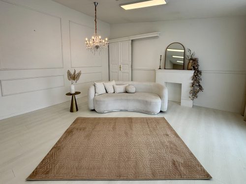 Diana béžový shaggy koberec 150x220 cm