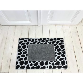 Extra silver leopard pogumovaná rohožka 45x75cm
