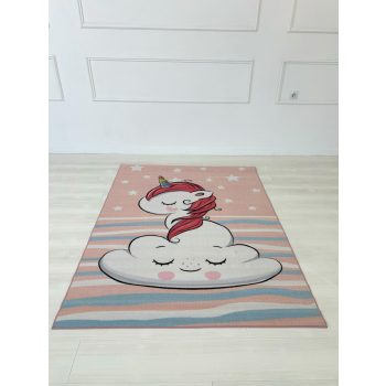 Detský koberec so vzorom jednorožca 80x120cm