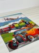 Detský koberec s farebným autom, vlakom a lietadlom 80x120cm