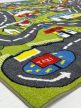 Detský koberec zelený s cestami 160x240cm