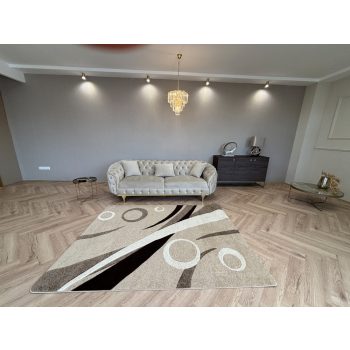 Manhattan béžový vzorovaný koberec 9842  120x170