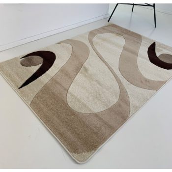 Manhattan béžový vzorovaný koberec 2331  120x170