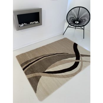 Manhattan béžový vzorovaný koberec F361  120x170