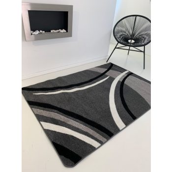 Manhattan sivý vzorovaný koberec 81181  120x170