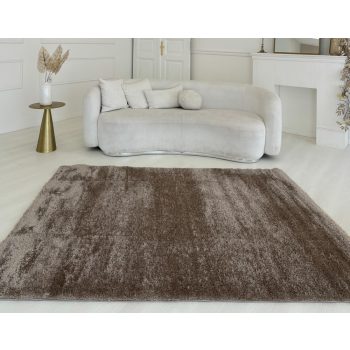 Mars 5980 béžový shaggy koberec 120x170 cm
