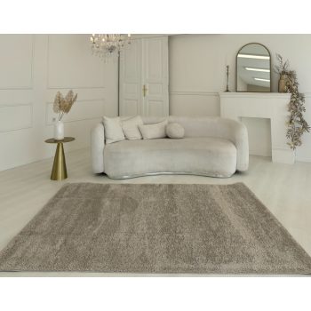 Mars 5980 svetlobéžový shaggy set 60 cm-ých kobercov