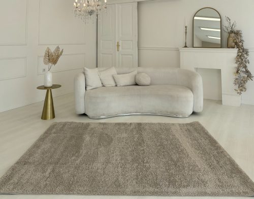 Mars 5980 svetlobéžový shaggy set 60 cm-ých kobercov
