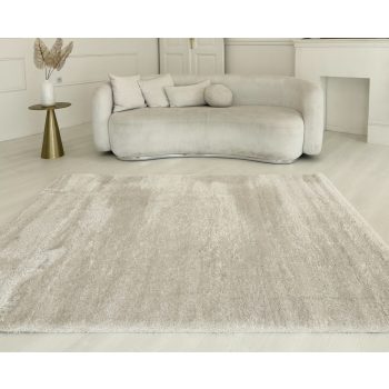 Mars 5980 biely shaggy koberec 120x170 cm