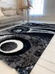 Fluffy 7379 sivý 3D shaggy koberec 40x70