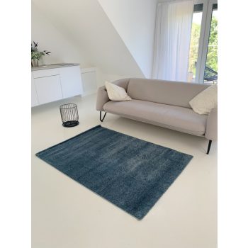 Montana s krátkym vlasom, modrý koberec 120x170