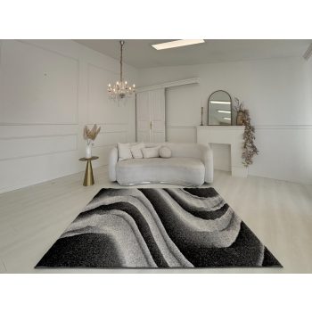 Nilofer 6031 sivý moderný koberec 120x170 cm