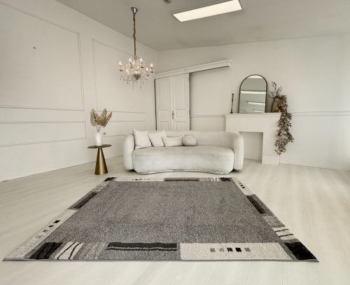 Nilofer 6037 sivý moderný koberec 120x170 cm