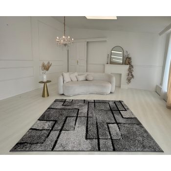 Nilofer 6035 sivý moderný koberec 120x170 cm