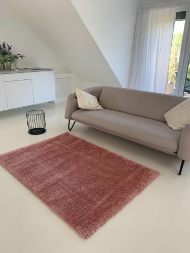 Dream shaggy ružový koberec 60x220 cm