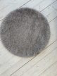 Dream okrúhly shaggy koberec sivý 120x120 cm