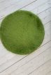 Dream okrúhly shaggy koberec zelený 120x120 cm