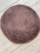 Dream okrúhly shaggy koberec fialový 120x120 cm