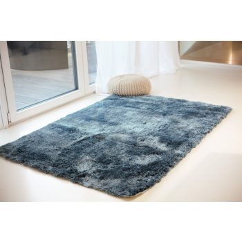 Heaven 2323 tmavomodrý shaggy koberec 67x110