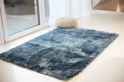 Heaven 2323 tmavomodrý shaggy koberec 67x110