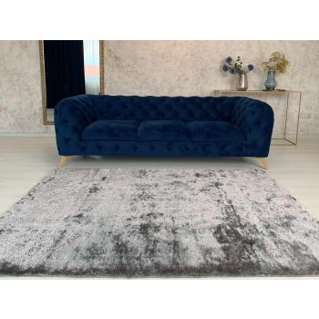 Supreme 2322 sivý, shaggy koberec 120x170 cm