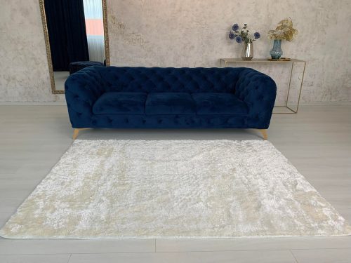 Supreme 2324 biely, shaggy koberec 67x110 cm