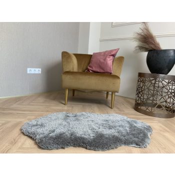 Heaven 2320 oválny koberec sivý 67x110