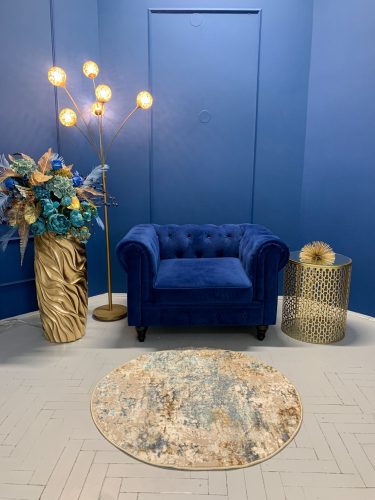 Venus 6984 design okrúhly koberec 100x100