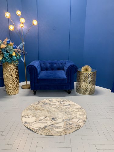 Venus 7125 design okrúhly koberec 120x120