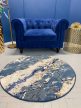 Venus 7125 design okrúhly koberec 100x100