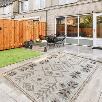 Haiti 4173 vzorovaný vonkajší koberec 120x170 cm